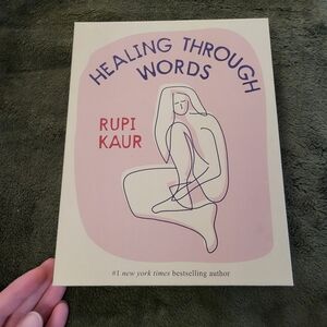 Healing Through Words book by Rupi Kaur
